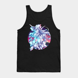 Classic Retro The Franxx Mens Funny Tank Top